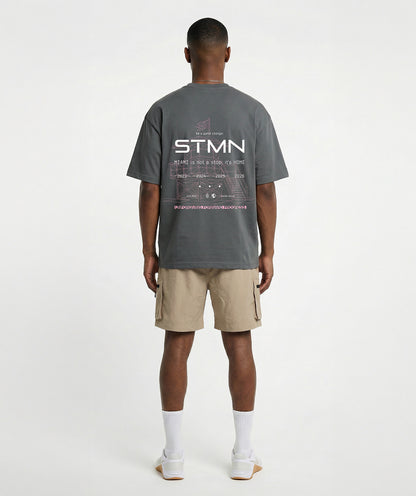 T-Shirt "MIAMI BEACH 2026" Limited Ed. LooseFit Grey