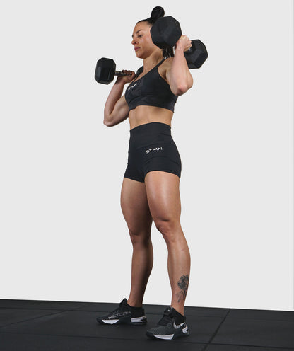 Training Shorts Nero - Stamina Fitness