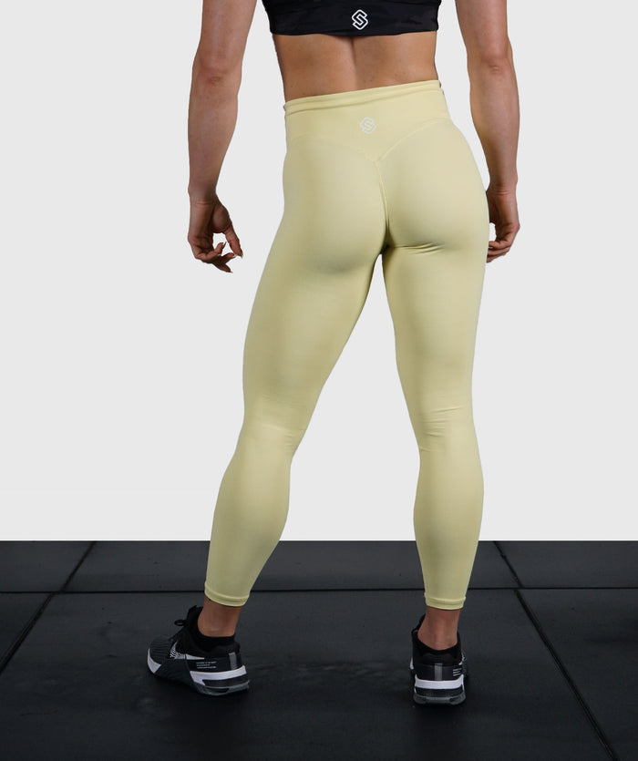 V-Training Leggings Giallo - STMN Fitness