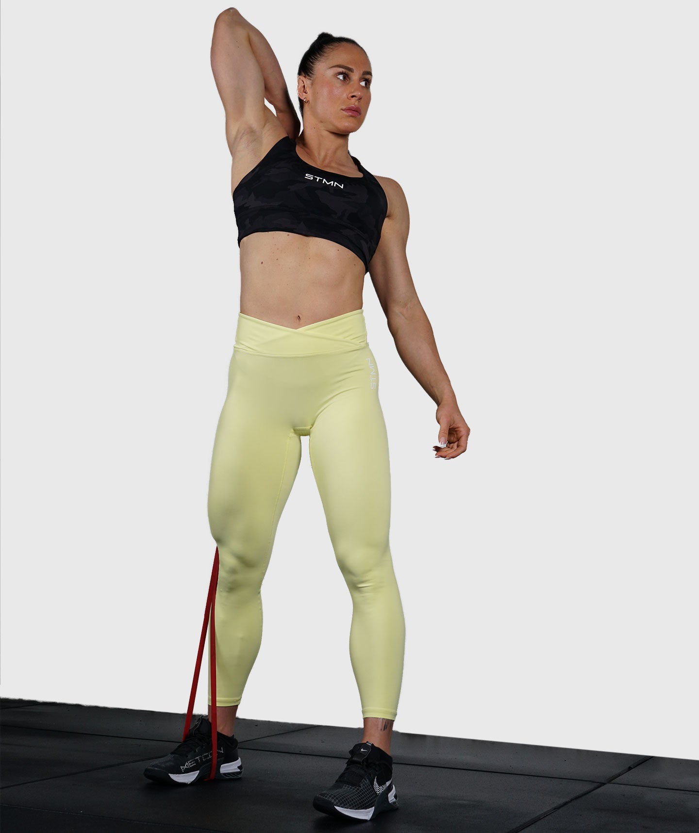 V-Training Leggings Giallo - STMN Fitness