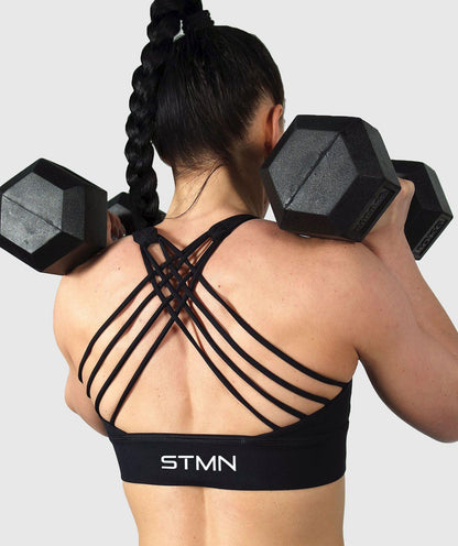 High Training Bra Donna Nero - Stamina Fitness