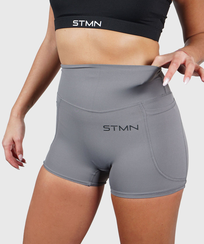 Studio Shorts Grigio - STMN Fitness