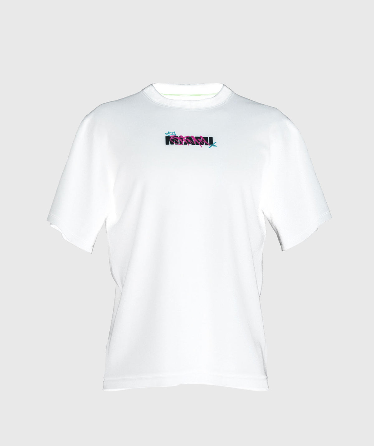 T-shirt "MIAMI 24" Loose-Fit White