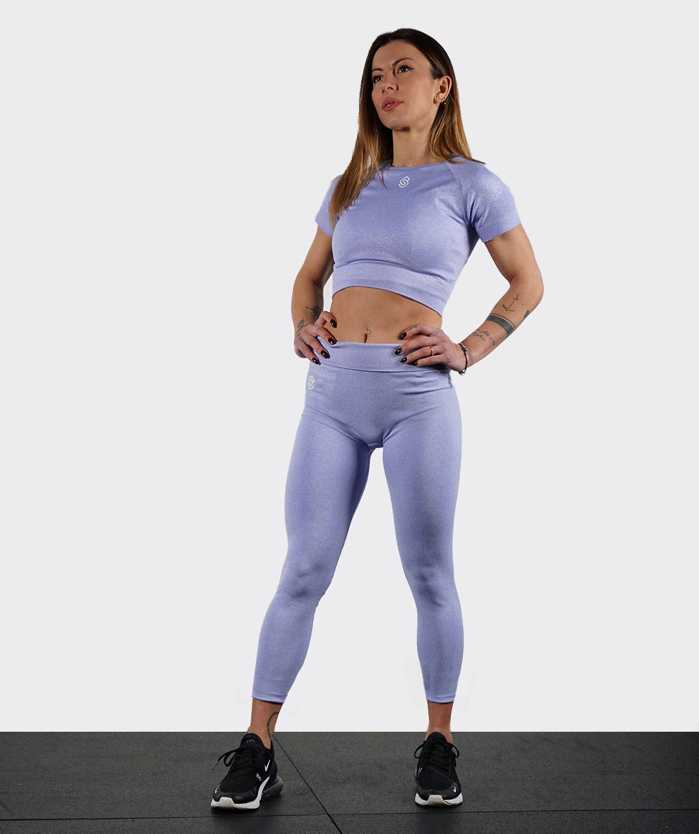 Completo SS Fitted Lilla - STMN Fitness