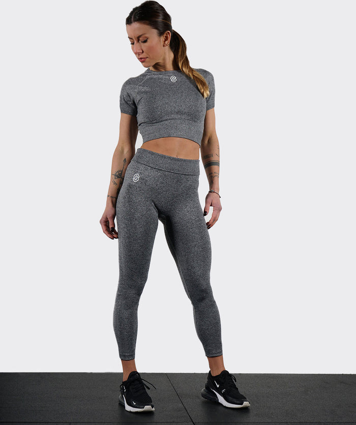 Completo SS Fitted Grigio - STMN Fitness