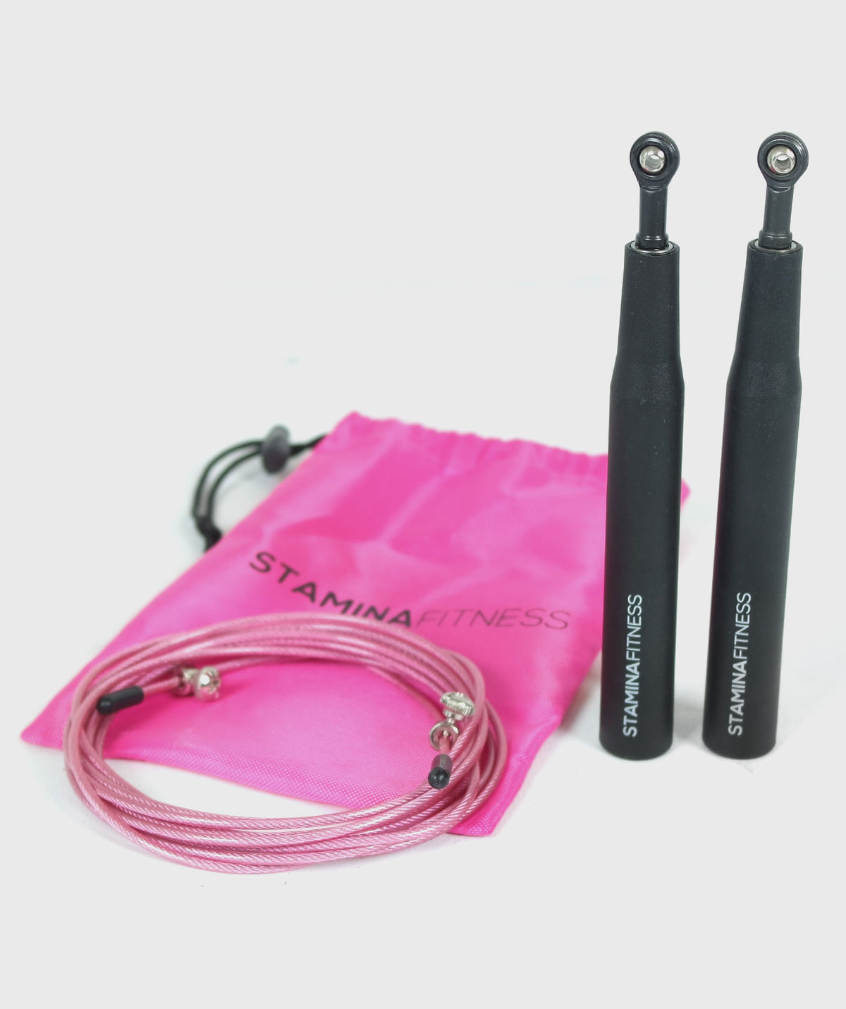 Corda da salto Speed Lite Basic Pink - stamina-fitness3