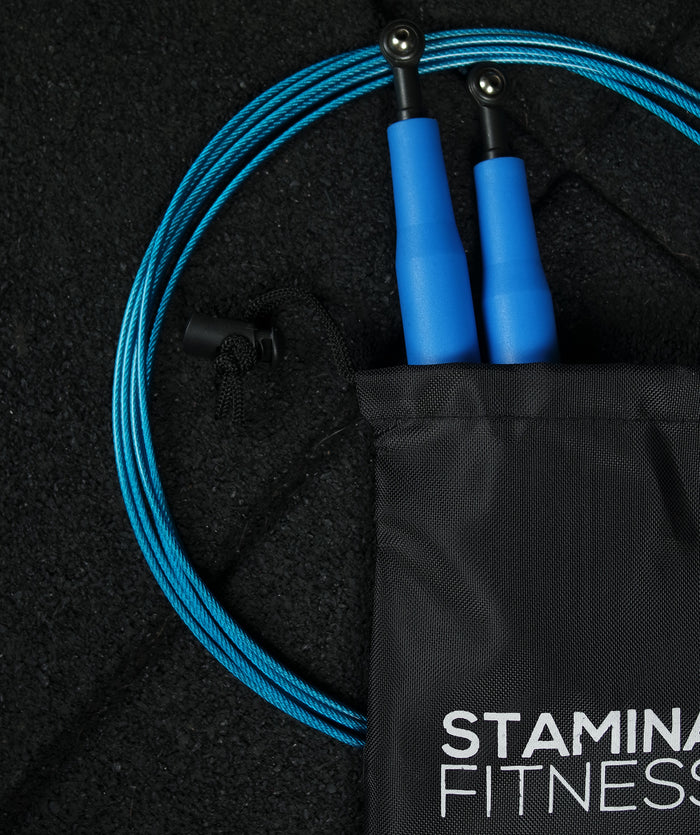 Corda da salto Speed Lite Basic Blu - Stamina Fitness
