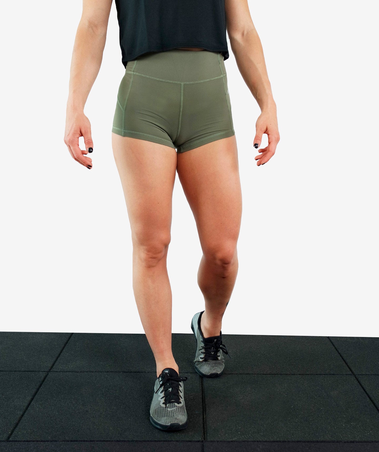 Training Shorts '22 Verde Militare - Stamina Fitness