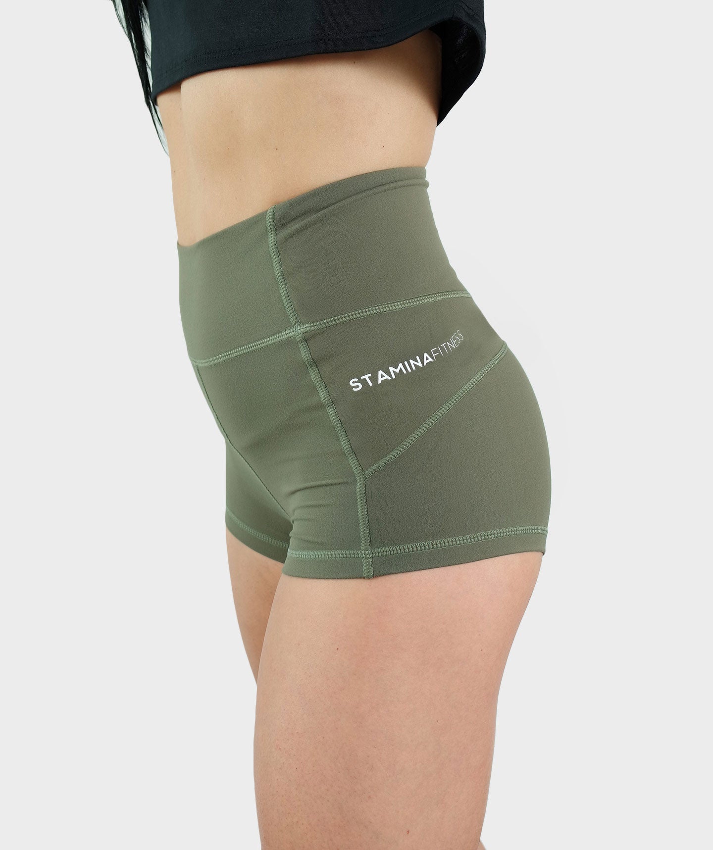 Training Shorts '22 Verde Militare - Stamina Fitness